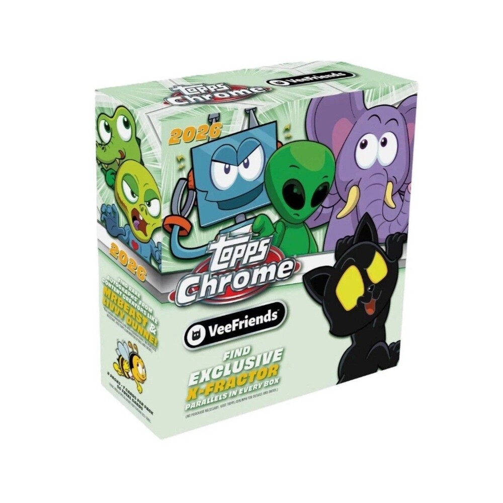 2026 Topps Chrome VeeFriends Mega Box Presale